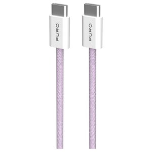 Cavo USB C FABRIK 60W Rose 1,5m PUCCCFABK415MTPINK - Product Image 1