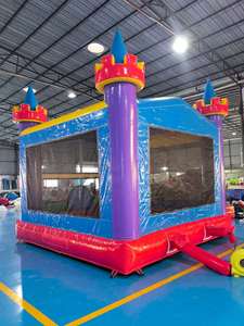 Castillo Inflable con Tobogán <span class=keywords><strong>de</strong></span> Agua para Niños, Brincolín, Casa <span class=keywords><strong>de</strong></span> Brinco Comercial para Alquiler en Fiestas - Product Image 5