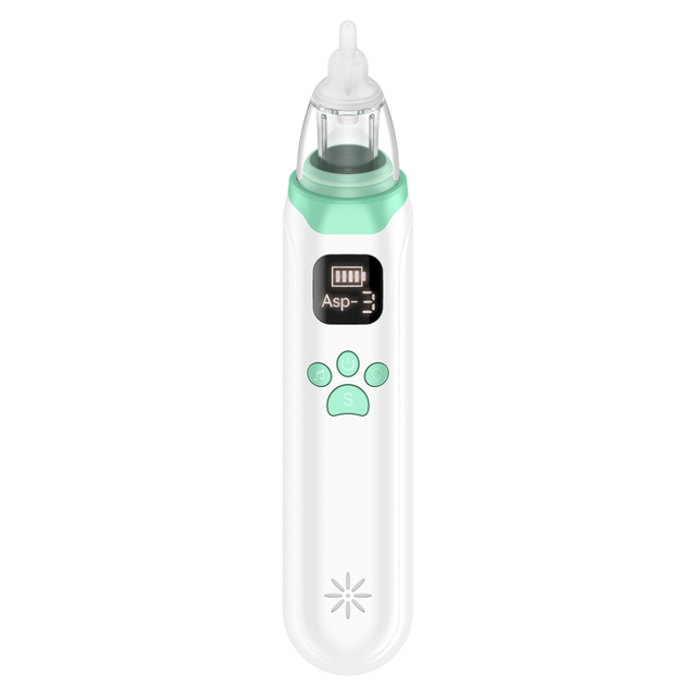 Nimicoo Electric Nasal Food Grade Silicone Aspirator 66kPa Suction 500mAh Battery for Kids