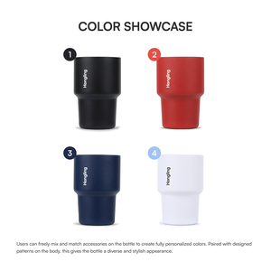 Mug en acier inoxydable de qualité alimentaire 18/8 Hong Ling – Cadeau événementiel haut de gamme avec certificats FDA & LFGB – Tasse hygiénique tendance pour boissons - Product Image 5