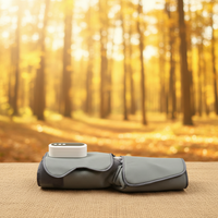 Nouvel appareil de massage des jambes avec chaleur et compression d'air pour soulager la douleur, bottes de massage des cuisses à air comprimé