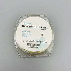 Materiale in Silicone morbido filo di cuneo barriera in gomma siliconica dentale può essere utilizzato per fissare Gap lunghezza 2.1M grado medico ad alta temperatura - Product Image 4