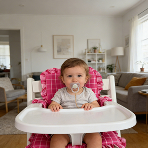 Hot Sale Baby Back <strong>Cushion</strong> Seat <strong>Cushion</strong> for Eating Anti-slip Chair Vintage Pattern <strong>Frill</strong> Newborn Cotton Square Removable - Product Image 4