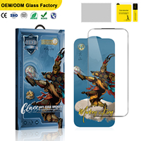 Monkey King IPhone18 Pro/18 Pro Max Protection d'écran en verre trempé incurvé 3D anti-empreintes digitales 9H de dureté HD anti-statique