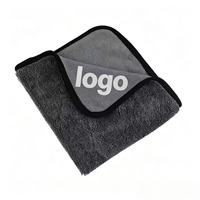 High Absorbent Microfiber Twisted Loop Car Wash and Detailing Towel with Quick-Dry Woven Technique for Auto Care