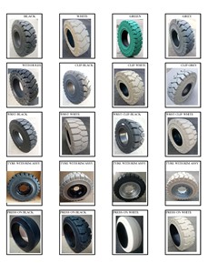 ยางตันจากโรงงานผู้ผลิต ขนาด 12X16.5 (33X12-20) คุณภาพดี ใช้งานได้ยาวนาน - Product Image 4