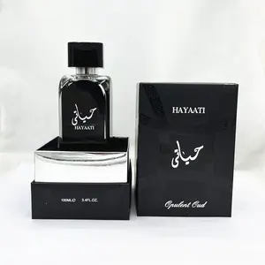 Vente en gros Lattafa Hayaat Eau De Pafume Original Dubai Parfum Arabe Musc & Boisé Arabes Parfum 100ml pour Femme