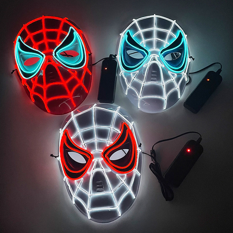 Halloween Adult Children EL Glow Mask