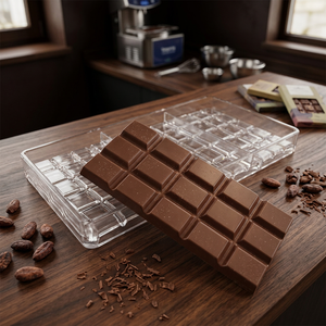 10-Piece <b>Chocolate</b> <b>Bar</b> Maker Injection Hard Silicone Eco-Friendly Mold Candy <b>Mould</b> Cake Tools Custom Logo STELLAR PATH - Product Image 3