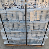 Fabrication sur mesure de plaques d'acier galvanisées à chaud Q235B/Q335B avec pièces intégrées, découpe pour fixation béton en bâtiments de grande hauteur