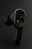 Casque sans fil à double transducteur dynamique avec annulation active du bruit, affichage numérique pour un son HiFi 5.3 avec basses profondes