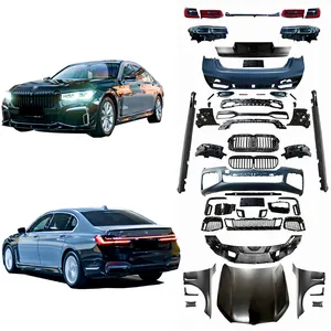 Parachoques delantero y lateral para coche, piezas de carrocería para modelos 7S, 7S, serie G11, G12, actualización a G12, años 2016 a 2018