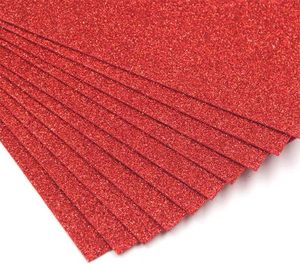 2025 vendita a caldo Non tossico nessun odore nessun foro colore brillante Glitter Eva foglio di cancelleria scuola. - Product Image 6