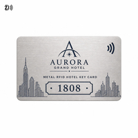 Metall-Mitgliedskarte NFC-Karte mit Eigenem Logo für Luxusmarken-Schmuckgeschäfte Uhrenmarken Smartcard mit Hochwertiger Geschenkbox