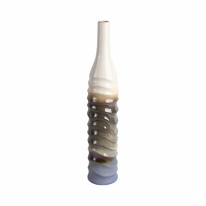 Vaso in ceramica stile Capri, vaso decorativo per fiori, per soggiorno, casa, camera da letto - Product Image 4