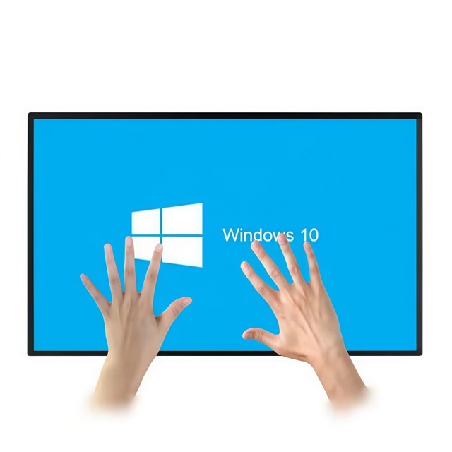 18.5" 21.5" 24" 27" 32 Inch Touch Screen Monitor Interactive Touch Lcd Display Windows Android System Panel Pc Ip65