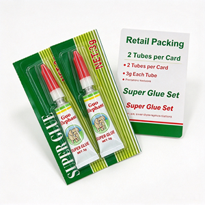 กาวไซยาโนอะคริเลตแบบซอง 3 กรัม ยี่ห้อ SL354 ขายส่ง สำหรับขายปลีกและขายต่อ - Product Image 6