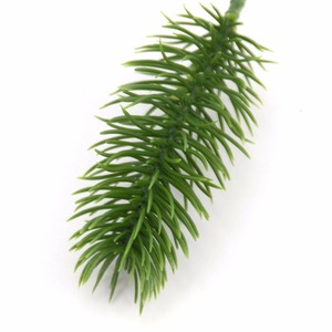 Aiguilles de pin artificielles 6cm 8cm 10cm 12cm, décoration végétale verte, branches pour arrangements floraux DIY, utilisation en intérieur - Product Image 5