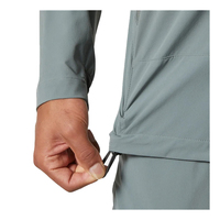 Veste coupe-vent imperméable de haute qualité pour hommes pour l'automne hiver respirant sans couture col montant fermeture éclair XL Service OEM