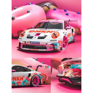 Phim dán xe ô tô chất lượng cao PET tùy chỉnh in toàn thân xe, chất liệu satin anime racing quảng cáo trang trí - Product Image 3