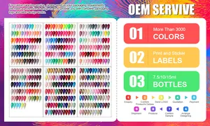15ml Gel smalti personalizzati colori 453 Gel smalto Set Flash unghie colorate per il commercio all'ingrosso