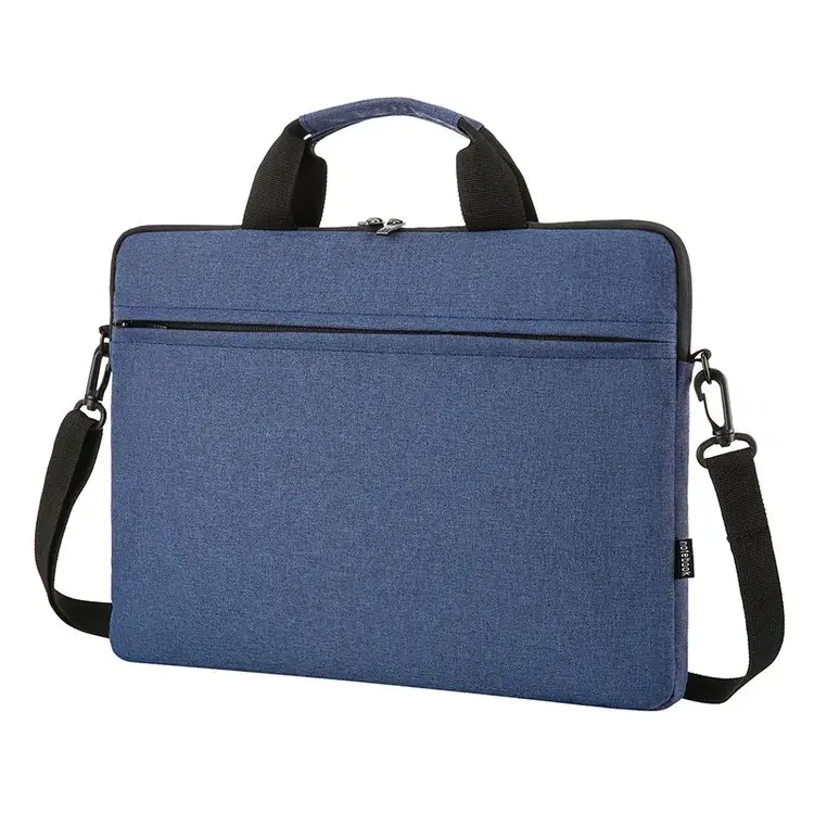 Laptop çantası özelleştirilebilir taşınabilir iş dizüstü koruyucu kılıf ofis Laptop çantası 14-15.6 inç evrak çantası