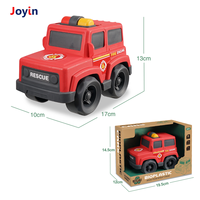 Jouet de simulation de véhicule en paille de blé, modèles de camion de pompiers, ambulance et voiture de police, plusieurs styles au choix