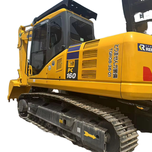 Excavatrice Komatsu PC160 d'occasion, bien entretenue, en parfait état de marche, machine de construction robuste. - Product Image 1