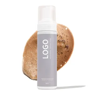 Private Label Self Tanner Mousse - Self Tanning Enriched With Vitamin A E Provides Streak Free Natural Organic Ingredients