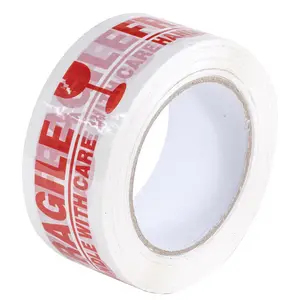Box Sealing Shipping Transparent Brown Strong Acrylic Adhesive Bopp Opp Clear Packing Tape Jumbo Rolls 40 Micron
