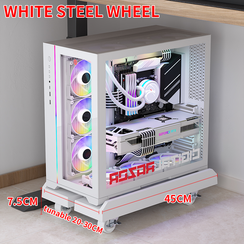 067 Roue en acier blanc 4 B-020