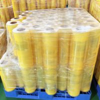 Film alimentaire PVC de qualité supérieure 2026, rouleau jumbo 300m, transparent et résistant pour l'emballage alimentaire
