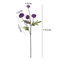Hoogwaardige bestseller, zeer realistische miniatuur kunstzijde camelia, vintage-stijl bruiloftdecoratie, handgemaakt