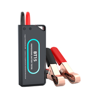 Probador de Baterías de Plomo-Ácido para Automóviles de 12V/24V, Prueba Completa del Rendimiento de la Batería, Conectividad BT, Actualizaciones Automáticas de Software