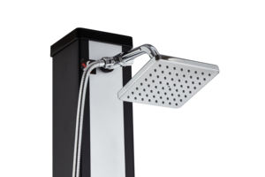 Kangrun Prix de gros Pratique PVC résistant aux UV Capacité de 40L <span class=keywords><strong>Avec</strong></span> <span class=keywords><strong>douchette</strong></span> Noir et Argent <span class=keywords><strong>Douche</strong></span> <span class=keywords><strong>Solaire</strong></span> pour Jardin <span class=keywords><strong>Piscine</strong></span> - Product Image 3