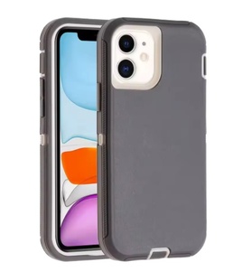 3 trong 1 DEFEND trường hợp đối với <span class=keywords><strong>iPhone</strong></span> 16 Promax 16e 14 Pro Max 15 cộng với 7 8 SE 2022 Heavy Duty chống sốc lai Bìa trường hợp điện thoại - Product Image 1