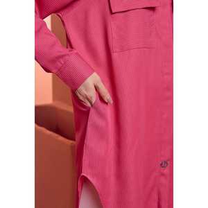 Abito in Chiffon leggero Baju Kurung all'ingrosso abbigliamento musulmano contemporaneo in tinta unita abbigliamento quotidiano del sud-est asiatico - Product Image 6