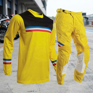 Men's Custom Sportswear Motocross Suit Breathable Two-Piece Jersey Sublimated Bike Racing Uniforms Team-Made Motocross Kit - Product Image 1