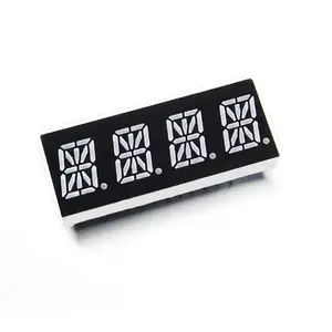 نينغبو-شاشة عرض ليد رقمية بأرقام صغيرة 16 قطعة, 4 أرقام ، 0.39 بوصة