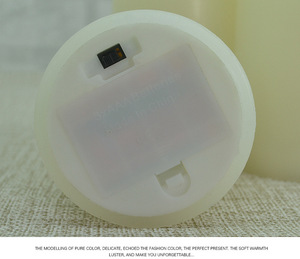 Thỏa Thuận Trực Tiếp Nến Điện Tử Lượn Sóng Đèn Nến Led Nhựa Xoay Đầu Ngọn Lửa Điều Khiển Từ Xa - Product Image 6