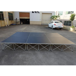 Elevador de escenario de aluminio que enciende el escenario plegable portátil para el evento del coro - Product Image 2