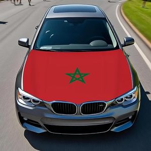 Housse de voiture personnalisée Maroc 3x5ft pour match de football, <span class=keywords><strong>voyage</strong></span> en voiture, décoration de fête de bienvenue - Product Image 1