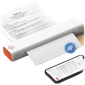 Phomemo A4 impresora M08F mini impresora térmica portátil impresora de documentos móvil inalámbrica para viaje de negocios trabajo <span class=keywords><strong>Estudio</strong></span> - Product Image 1