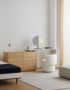 Demi-<span class=keywords><strong>maison</strong></span> italienne de luxe Table de maquillage moderne Offre Spéciale meubles de chambre à coucher avec rangement pour appartement - Product Image 2