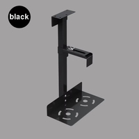 Support universel pour unité centrale de bureau, support de boîtier PC sous le bureau, support mural latéral pour CPU, support d'ordinateur réglable, support de boîtier d'unité centrale, support de fixation