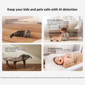 Original pour Global Ver. <span class=keywords><strong>Xiaomi</strong></span> Smart <span class=keywords><strong>Camera</strong></span> C500 <span class=keywords><strong>Pro</strong></span> 5MP MJA1 Puce de sécurité HDR Pet Detection AI Caractéristiques Pan-tilt Zoom Monitor - Product Image 5