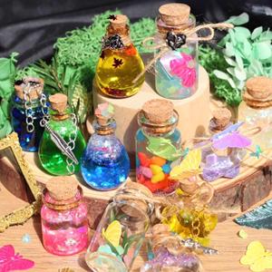 Kit de botella de pociones mágicas con purpurina DIY Unisex versión rusa recursos de enseñanza educativos 100 Uds Pequeño Mago juguete personalizado - Product Image 2