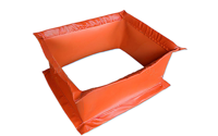 Connecteur flexible personnalisable de conduit, joint mou résistant au feu pour des systèmes de ventilation.