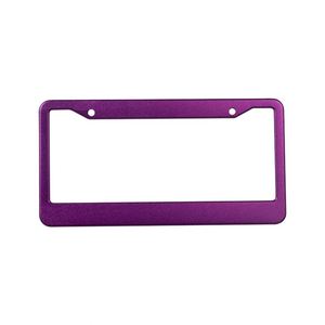 Manufacturer Custom Wholesale Blank Sublimation Design logo Metal Stainless Steel Car <b>License</b> Plate <b>Frames</b> - Product Image 2