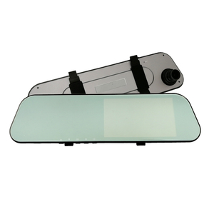 Espejo Dash Cam 1080 P 5 pulgadas de pantalla táctil Dash cámara frontal y trasera cámara con G-Sensor visión Nocturna cámara de marcha atrás - Product Image 2